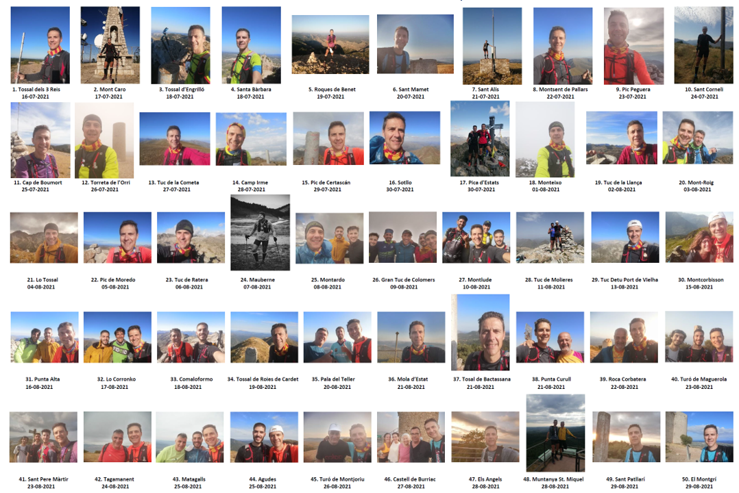 49ª, 50ª i 51ª ascensions de @la100pics – Sant Patllarí, Montgrí i Castell Saverdera
